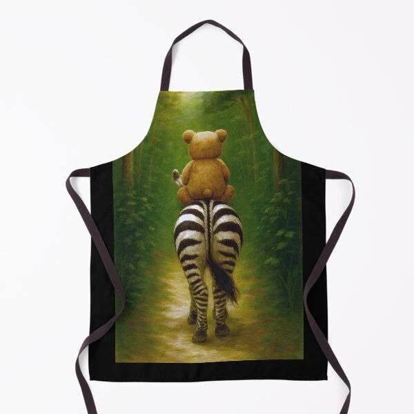 Item preview, Young Zebra With His Teddy Bear  designed and sold by CarolM.