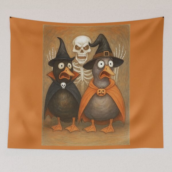 Item preview, All Ducked Out For Halloween designed and sold by CarolM.