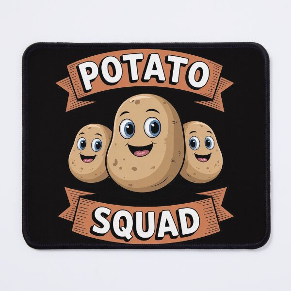 Item preview, Potato Squad Potato Potatoes Vegetarian designed and sold by Vexat062Art.