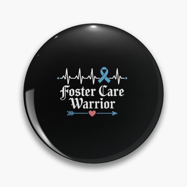 Item preview, Blue Ribbon Foster Care Awareness Shirt Foster Care Warrior designed and sold by RonnasJackson.