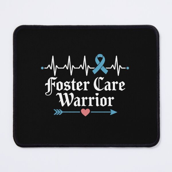 Item preview, Blue Ribbon Foster Care Awareness Shirt Foster Care Warrior designed and sold by RonnasJackson.