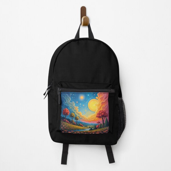 Item preview, Surrealistic sunset in the mountains. Surrealistic Landscape. Outdoor scenic view. designed and sold by SofikoDesigns.