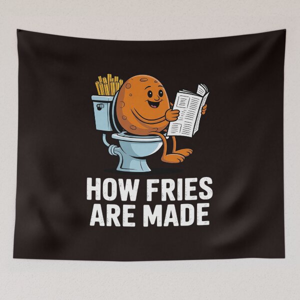 Item preview, Potato Pooping Fries designed and sold by MichaelStalkas.