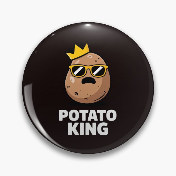 Item preview, Potato King for Men, Kids & Boys - Nerd designed and sold by MichaelStalkas.