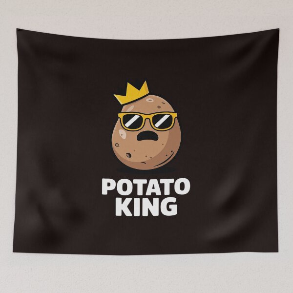 Item preview, Potato King for Men, Kids & Boys - Nerd designed and sold by MichaelStalkas.