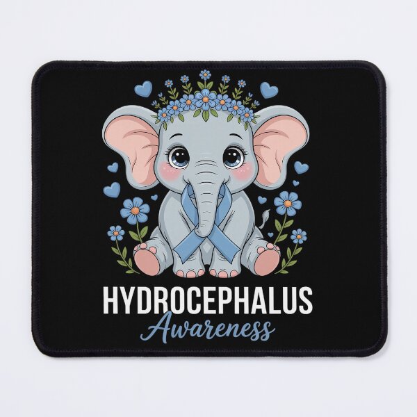 Item preview, Blue Ribbon Survivor Warrior Hydrocephalus Awareness designed and sold by RonnasJackson.