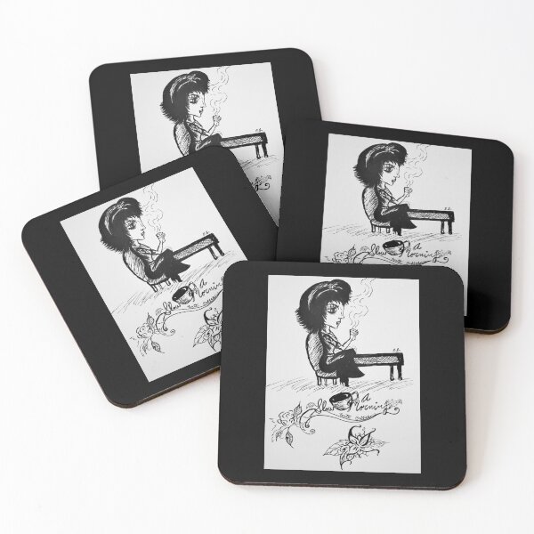 Item preview, A Slow Morning with Coffee by ElitebyElise designed and sold by ElitebyElise.