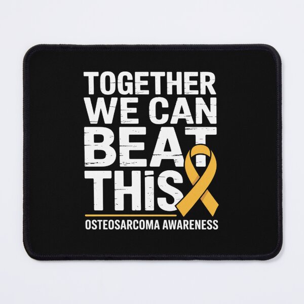Item preview, Bone Cancer Awareness Yellow Ribbon Together Osteosarcoma designed and sold by RonnasJackson.