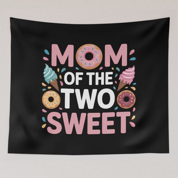 Item preview, Mom Of The Two Sweet Kids Proud Mother Mothers Day designed and sold by EllenJast.
