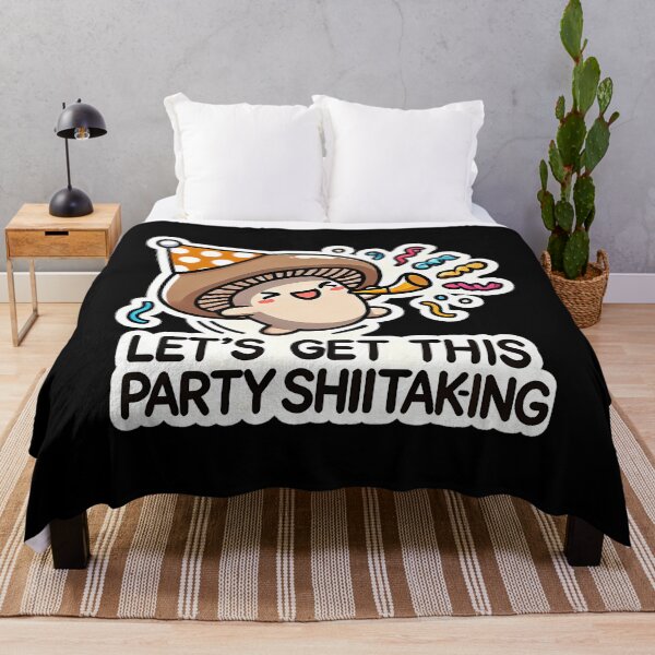 Item preview, Let’s Get This Party Shiitake-ing designed and sold by yarnauuphp.