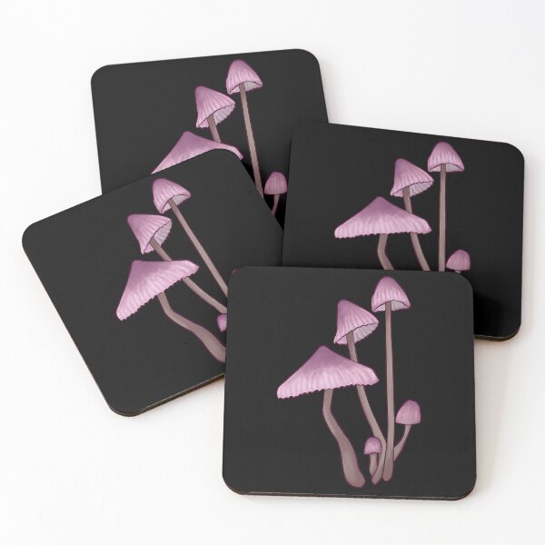 Item preview, Mycena haematopus Mycology Species Design designed and sold by yarnauuphp.