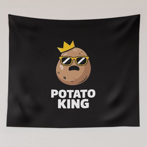 Item preview, Potato King for Men, Kids & Boys - Nerd designed and sold by HudsonErik.