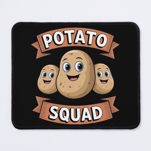 Item preview, Potato Squad Potato Potatoes Vegetarian designed and sold by LindseyKris.