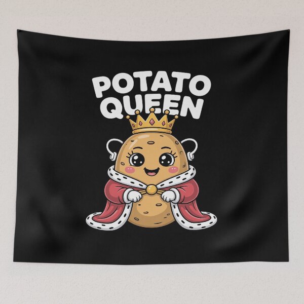 Item preview, Reina de la patata Mujeres Chicas de la patata Patata designed and sold by LindseyKris.