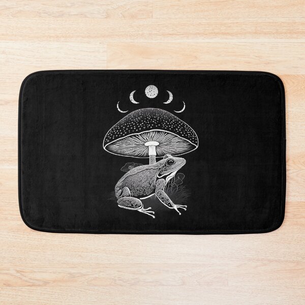 Item preview, Dark Academia Frog Under Mushroom designed and sold by yarnauuphp.