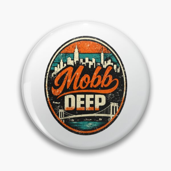 Item preview, Mobb Deep Vintage NYC Skyline Retro Hip Hop Graphic designed and sold by LeighlaF45.