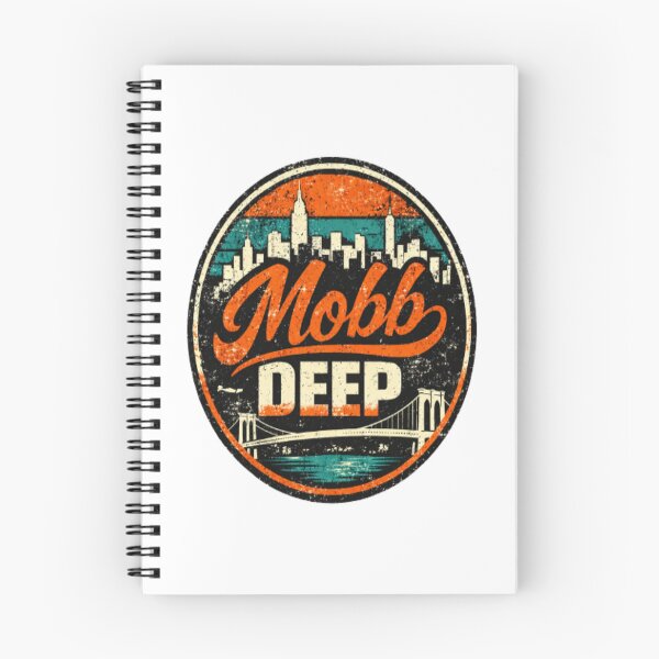 Item preview, Mobb Deep Vintage NYC Skyline Retro Hip Hop Graphic designed and sold by LeighlaF45.