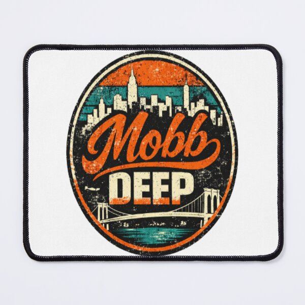 Item preview, Mobb Deep Vintage NYC Skyline Retro Hip Hop Graphic designed and sold by LeighlaF45.