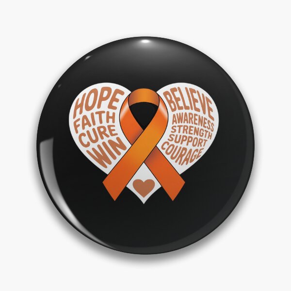 Item preview, Heart Strength Leukemia Cancer Warrior Awareness Ribbon designed and sold by tkhrbika.
