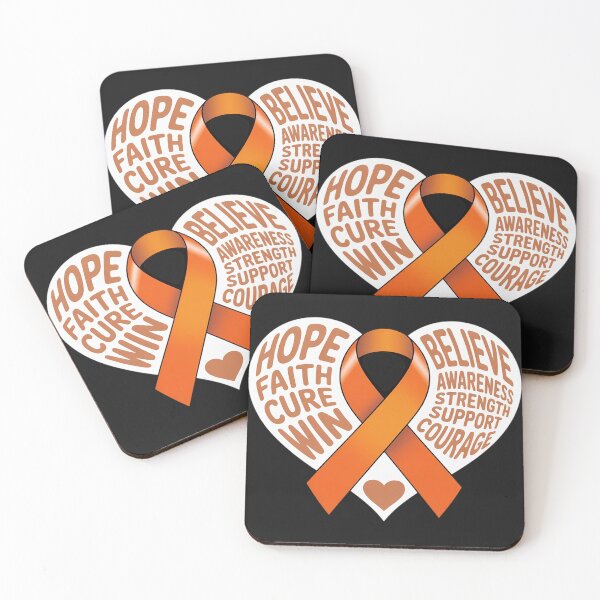 Item preview, Heart Strength Leukemia Cancer Warrior Awareness Ribbon designed and sold by tkhrbika.