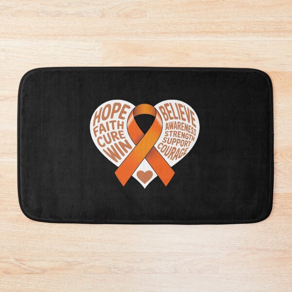 Item preview, Heart Strength Leukemia Cancer Warrior Awareness Ribbon designed and sold by tkhrbika.