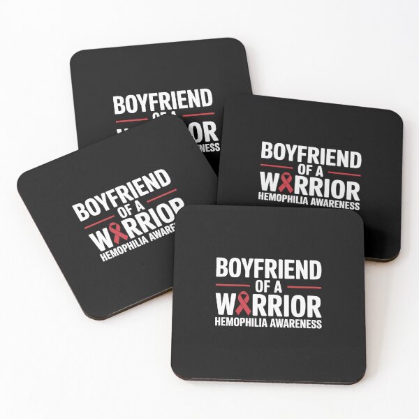 Item preview, Boyfriend of a Warrior Hemophilia Awareness designed and sold by RonnasJackson.
