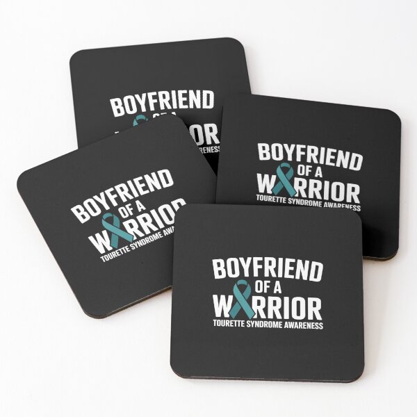Item preview, Boyfriend of a Warrior Tourette Syndrome Awareness designed and sold by RonnasJackson.