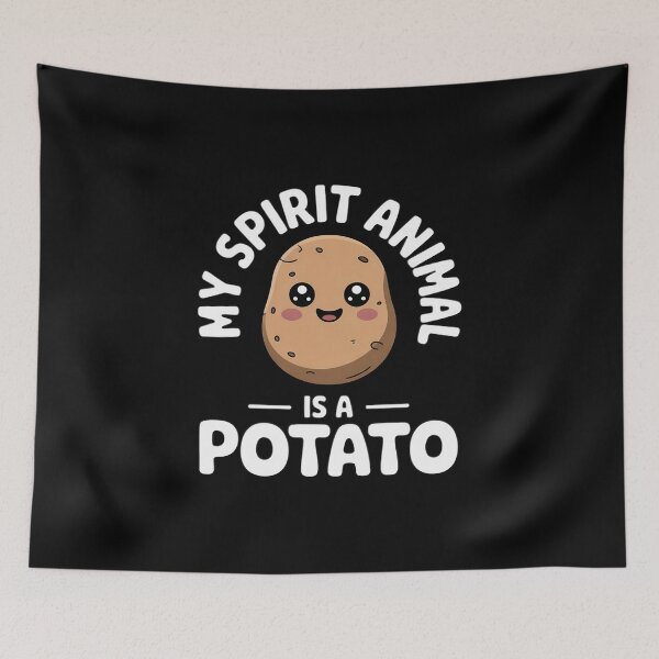 Item preview, Potato Cute Kawaii My Spirit Animal Is A Potato designed and sold by LindseyKris.