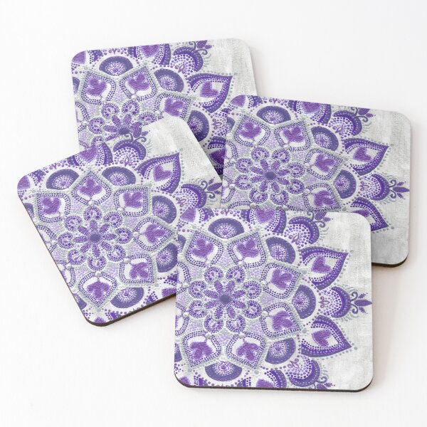 Item preview, Purple Mandal 1 of 2 designed and sold by Dreamweaver Mandalas.