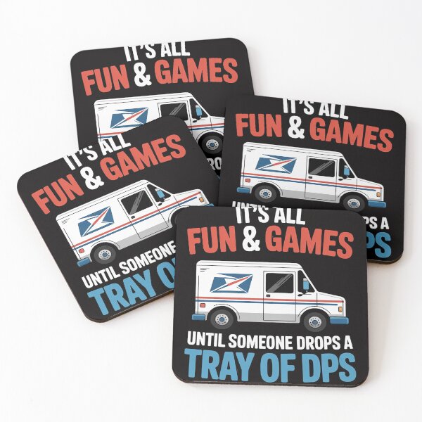 Item preview, Postal Workers I Drops Tray Of DPS Carrier designed and sold by HudsonErik.