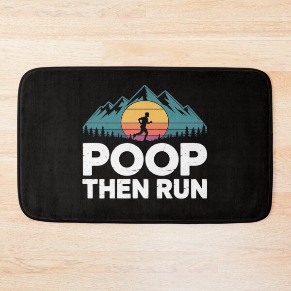 Item preview, Poop Then Run! Trail Running designed and sold by HudsonErik.