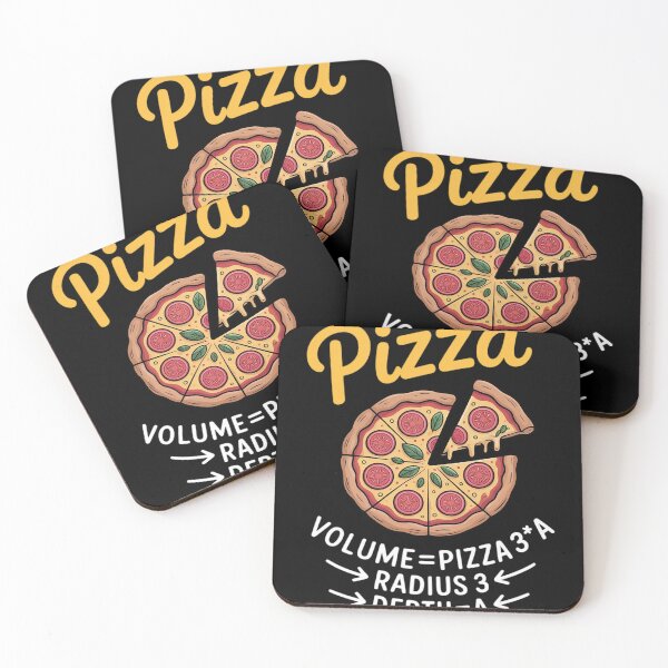 Item preview, Pizza Volume Formula - Food Lover Math Foodie designed and sold by LindseyKris.