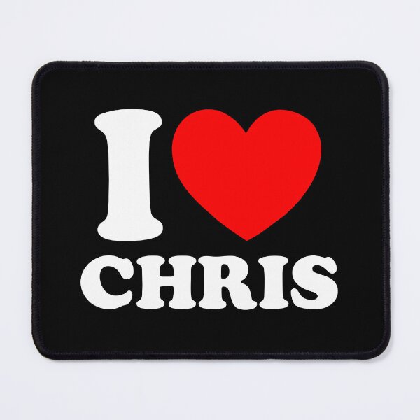 Item preview, I Love Heart Chris - Funny Family Chris Name Gift designed and sold by kamalasyakila.