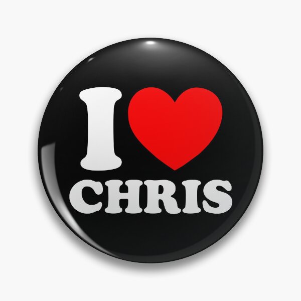 Item preview, I Love Heart Chris - Funny Family Chris Name Gift designed and sold by kamalasyakila.