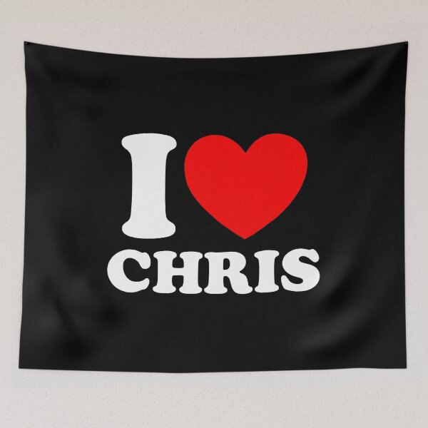 Item preview, I Love Heart Chris - Funny Family Chris Name Gift designed and sold by kamalasyakila.
