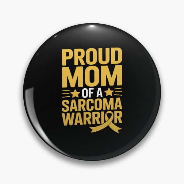 Item preview, Proud Mom of a Warrior Sarcoma Bone Cancer Awareness Ribbon designed and sold by catsdothingz.
