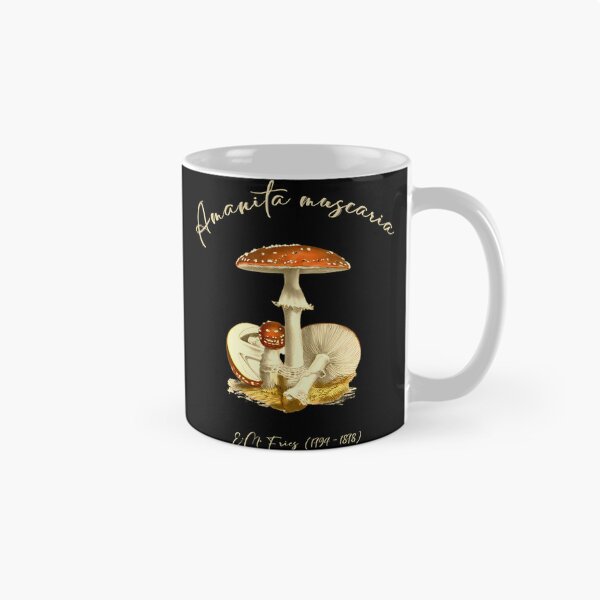 Item preview, Amanita muscaria Mushroom Fungi Illustration designed and sold by yarnauuphp.