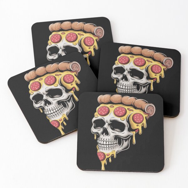 Item preview, Pizza Italian Cuisine Pizzeria - Italian Food Skull Pizza designed and sold by LindseyKris.