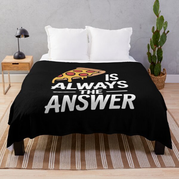 Item preview, Pizza is Always the Answer Pizza designed and sold by LindseyKris.
