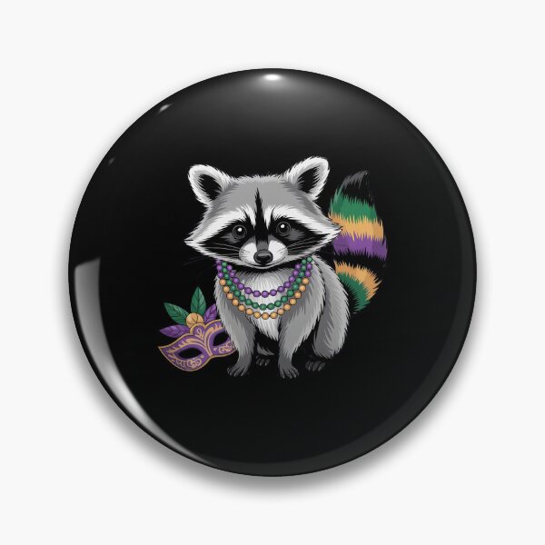 Item preview, Raccoon Mardi Gras Raccoon Costume Men Women Mardi Gras designed and sold by catsdothingz.