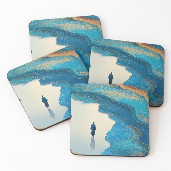 Item preview, Walking Through Liquid Gold and Blue Dreams designed and sold by Art of Ngu.