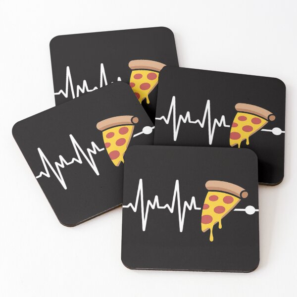 Item preview, Pizza Heartbeat  Gifts For Pizza Lovers designed and sold by HudsonErik.