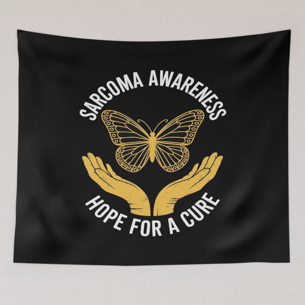 Item preview, Sarcoma Awareness Month Hope Vintage Bone Cancer designed and sold by catsdothingz.