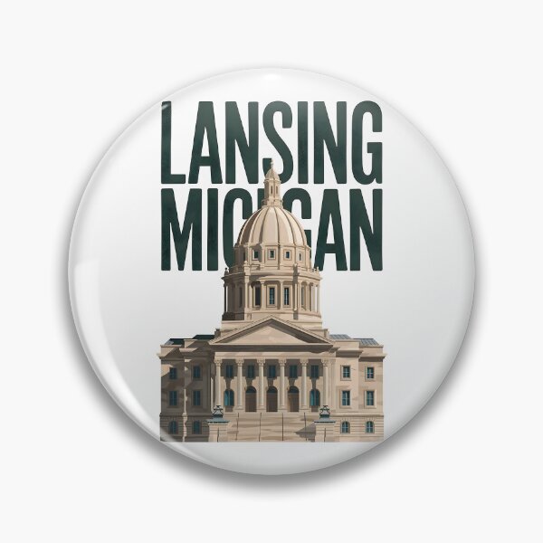 Item preview, Lansing, Michigan, Lansing Michigan designed and sold by MoMidoStore.