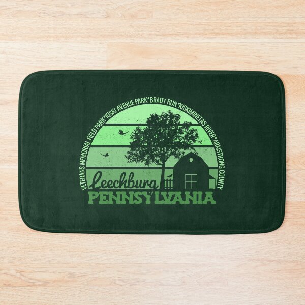 Item preview, Leechburg Pennsylvania Sunset Retro Vintage Local Pride Logo designed and sold by CRHPOD20.