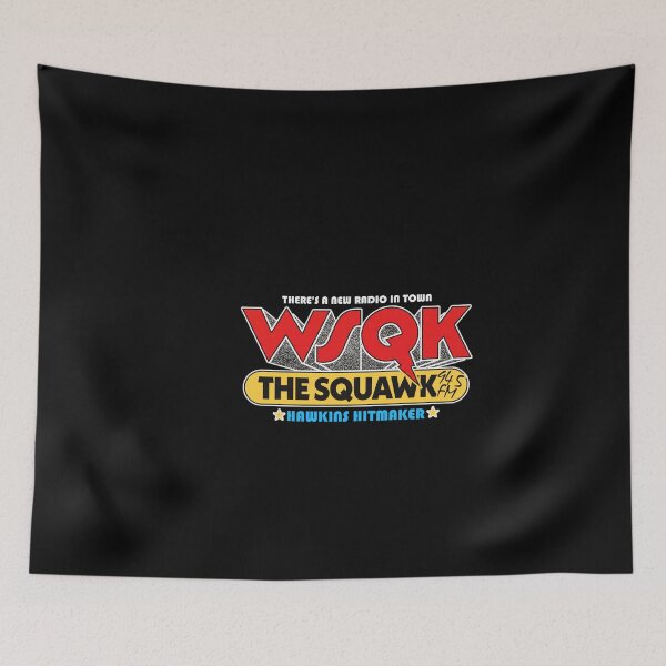 Item preview, WSQK The Squawk Radio-HK Hitmaker Tshirt, Retro 94.5 FM Parody designed and sold by LeonelJohnson.
