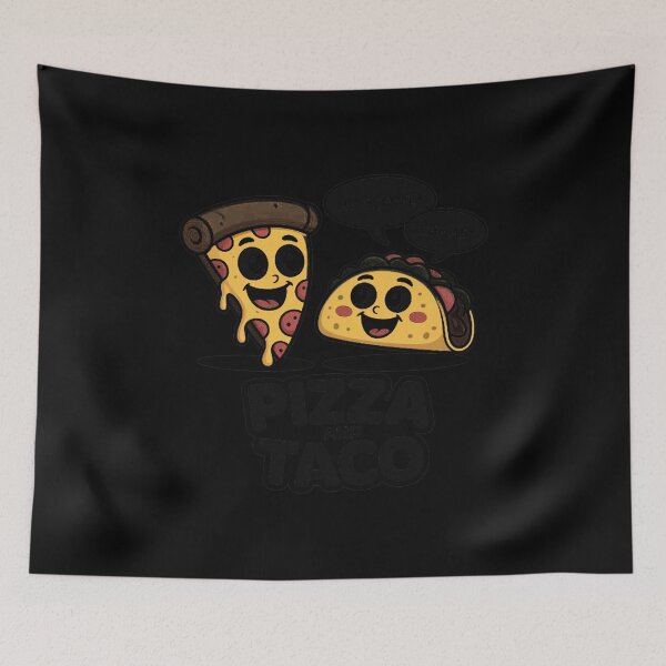 Item preview, Pizza and Taco Awesome Yaas designed and sold by LindseyKris.