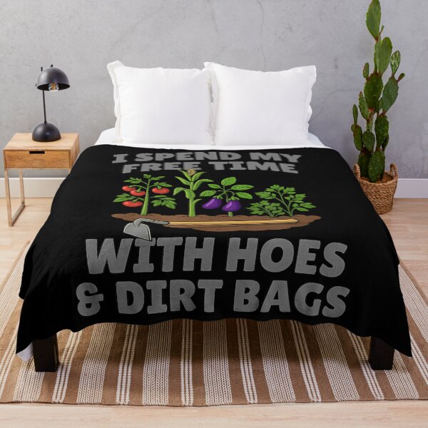 Item preview, Funny I Spend Free Time With Hoes Dirt Bags Gardening designed and sold by heupelipocko.