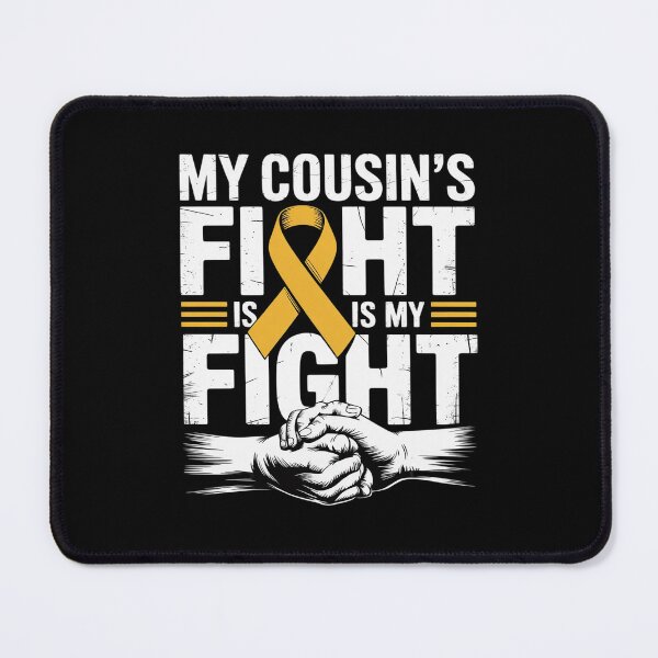 Item preview, Sarcoma Bone Cancer Shirt My Cousin's Fight is My Fight designed and sold by catsdothingz.