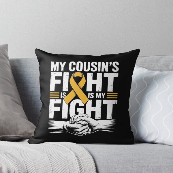 Item preview, Sarcoma Bone Cancer Shirt My Cousin's Fight is My Fight designed and sold by catsdothingz.